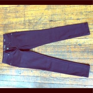 DL1961 Emma Stretch Legging Denim Size 24 (purple)
